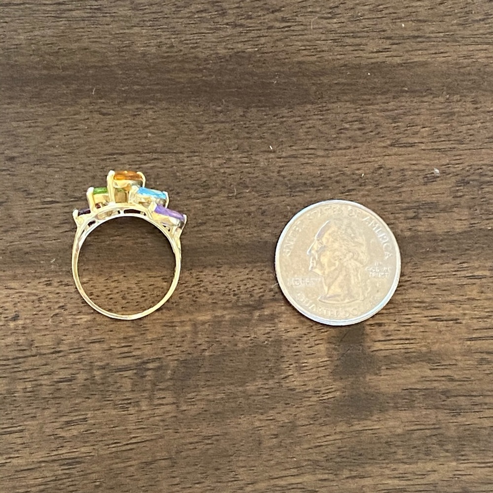 14k gold Mother’s ring - Picture 6 of 6